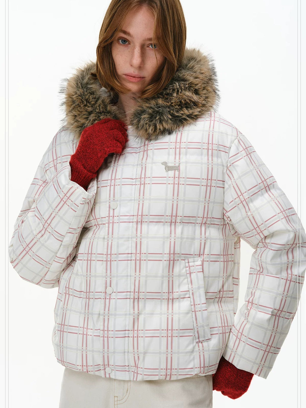 PCLP 90 Percent White Duck Down Hooded Regular Fit Women Durable Black Down Jacket