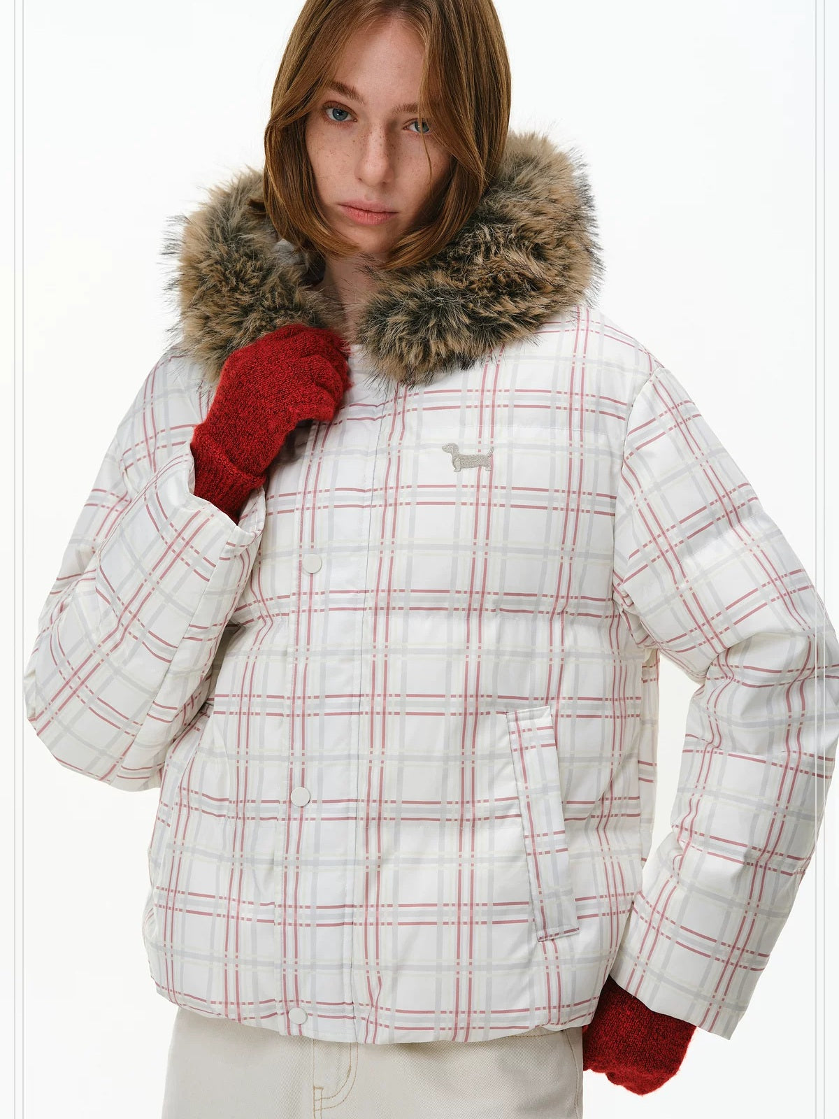 PCLP 90 Percent White Duck Down Hooded Regular Fit Women Durable Black Down Jacket