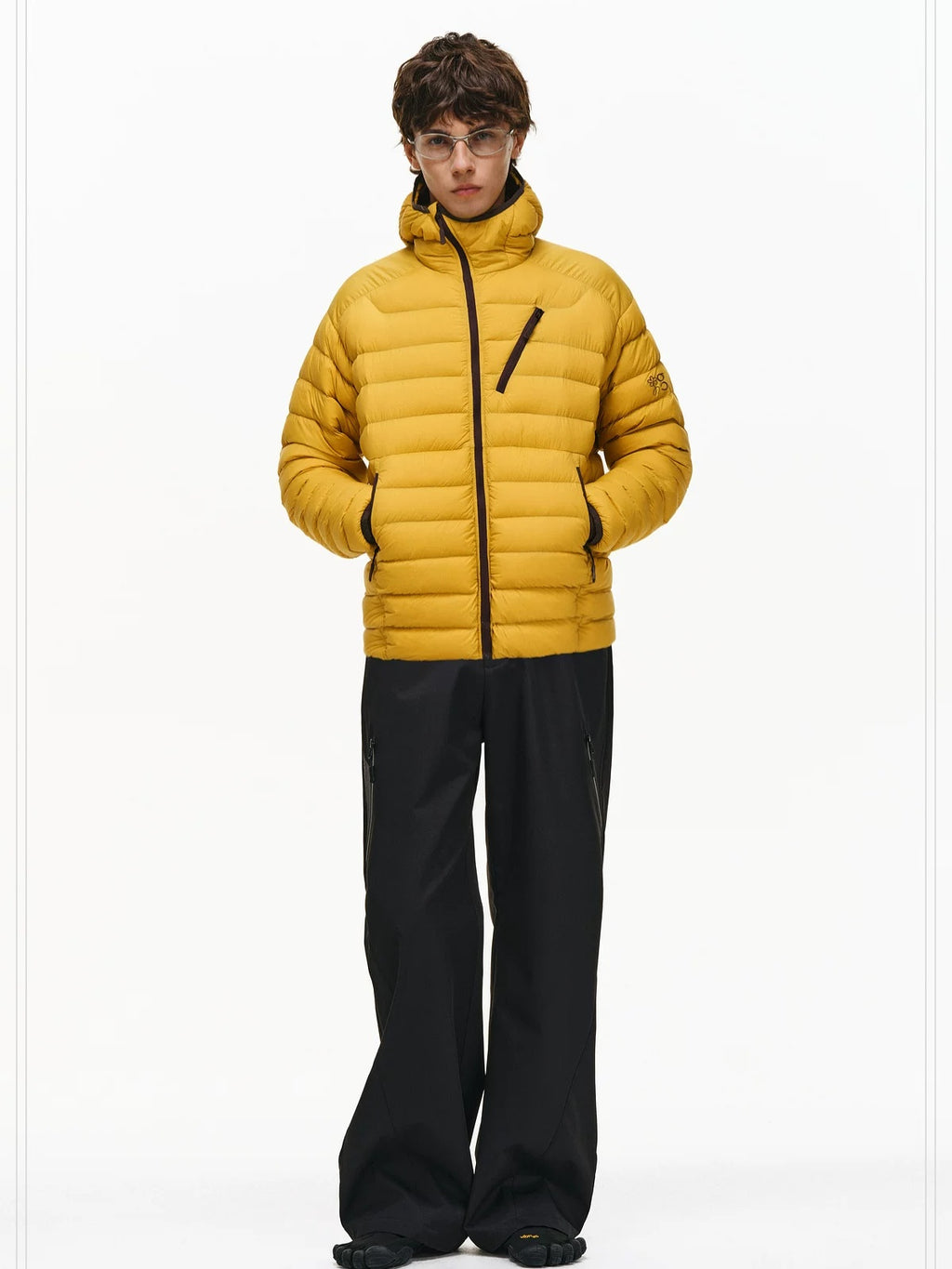 PCLP 90 Percent White Duck Down Hooded Regular Fit Women Warm Puffer Down Jacket