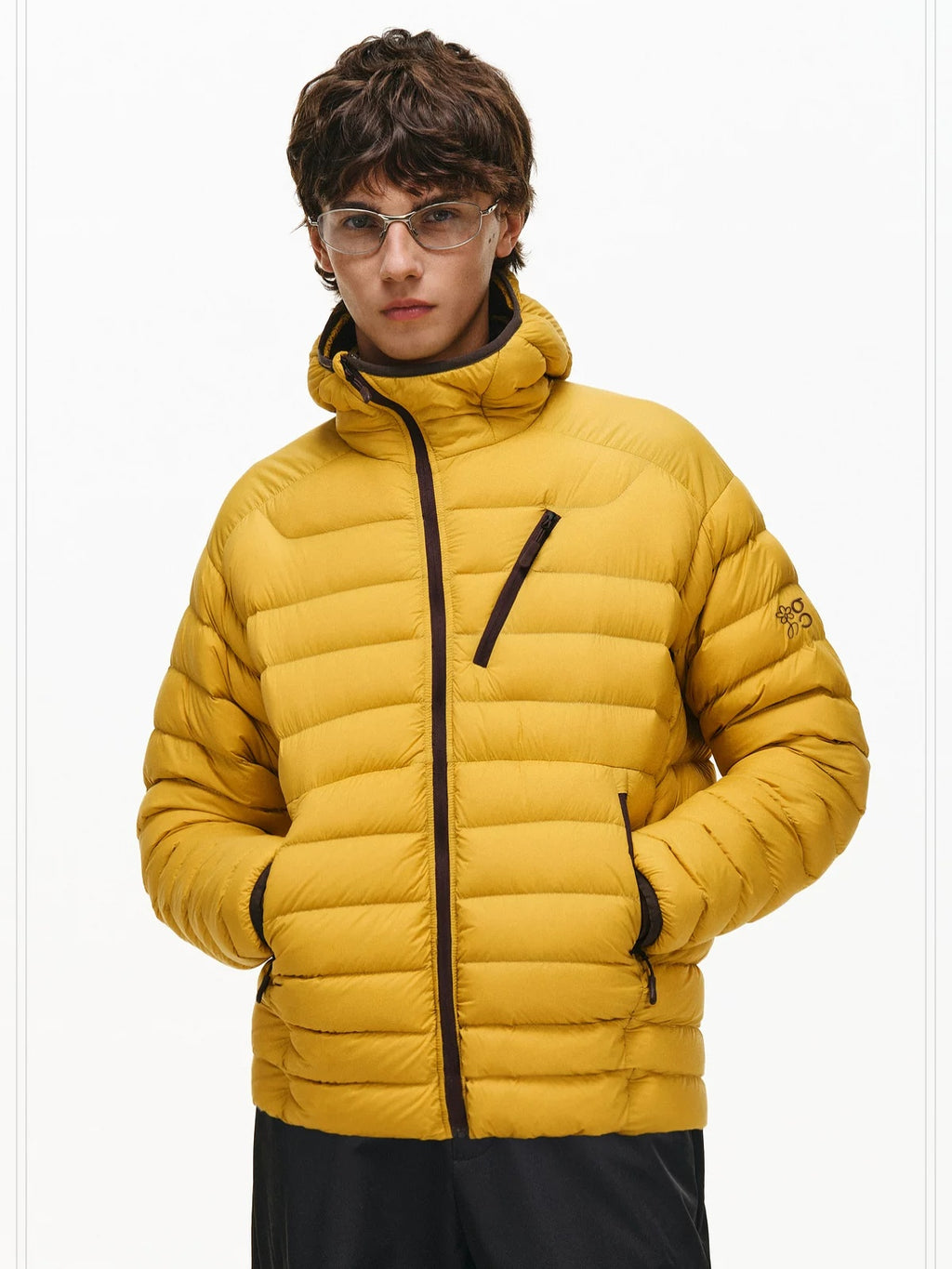 PCLP 90 Percent White Duck Down Hooded Regular Fit Women Warm Puffer Down Jacket