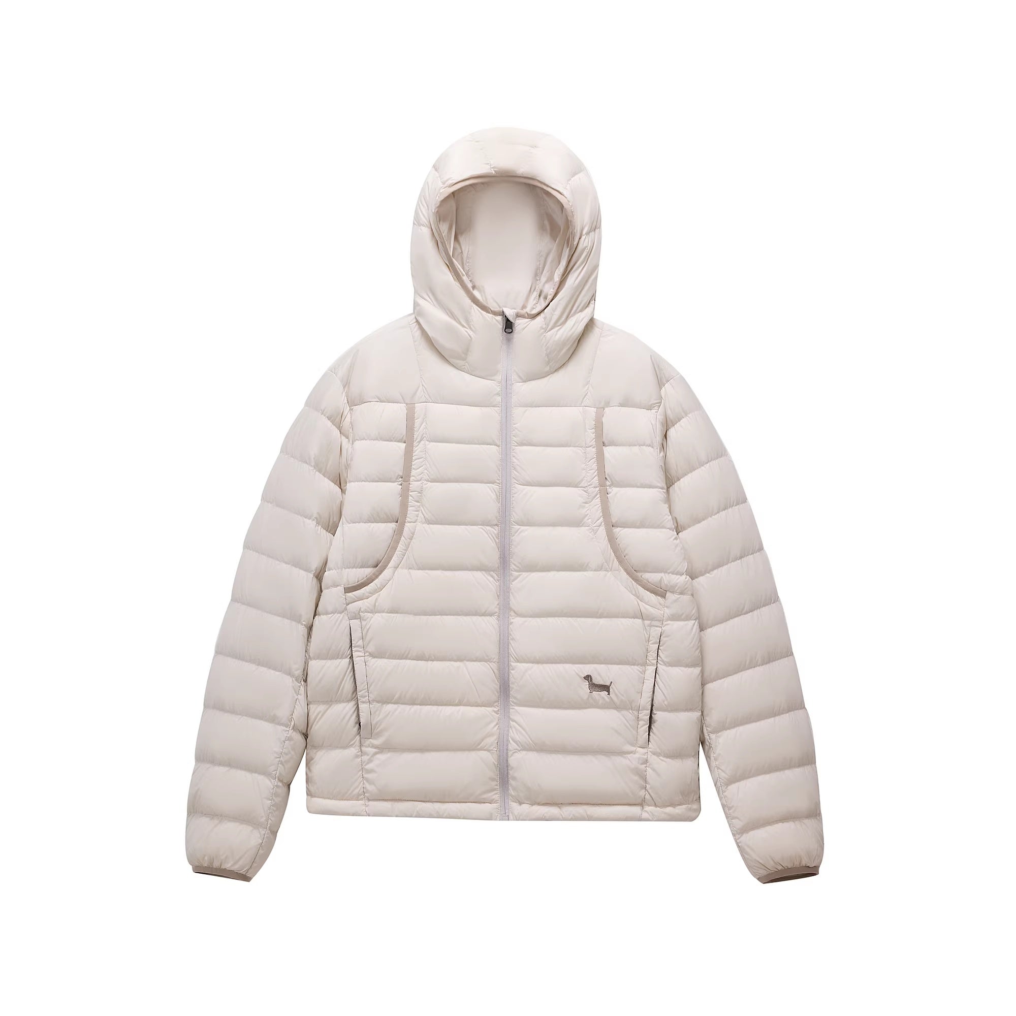 PCLP_90%_White_Duck_Down_Embroidered_Hooded_Commuter_Regular_Women_Down_Jacket_MISSTT