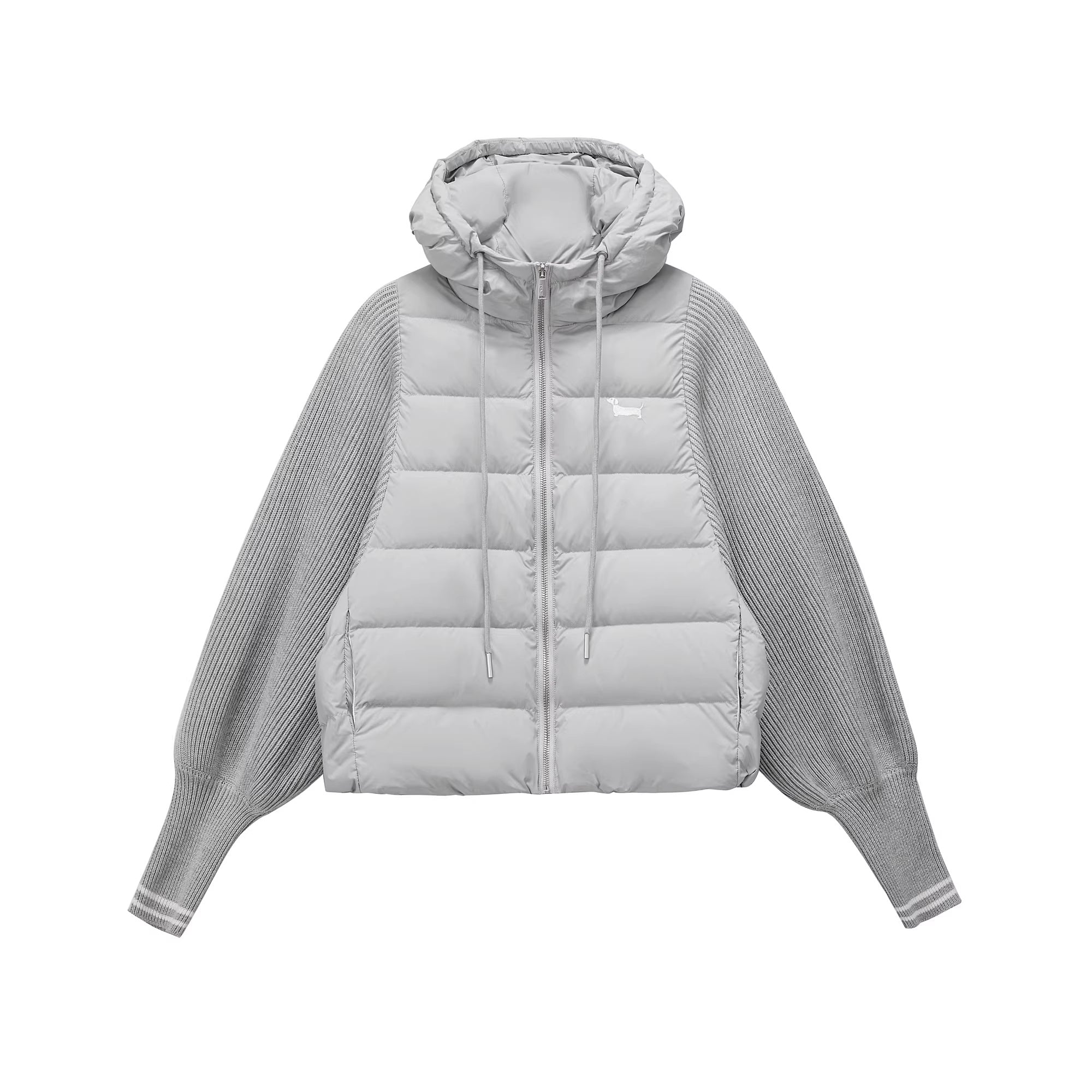 PCLP_90%_White_Duck_Down_Tech_Hooded_Regular_Fit_Washable_Nylon_Zipper_Down_Jacket_MISSTT