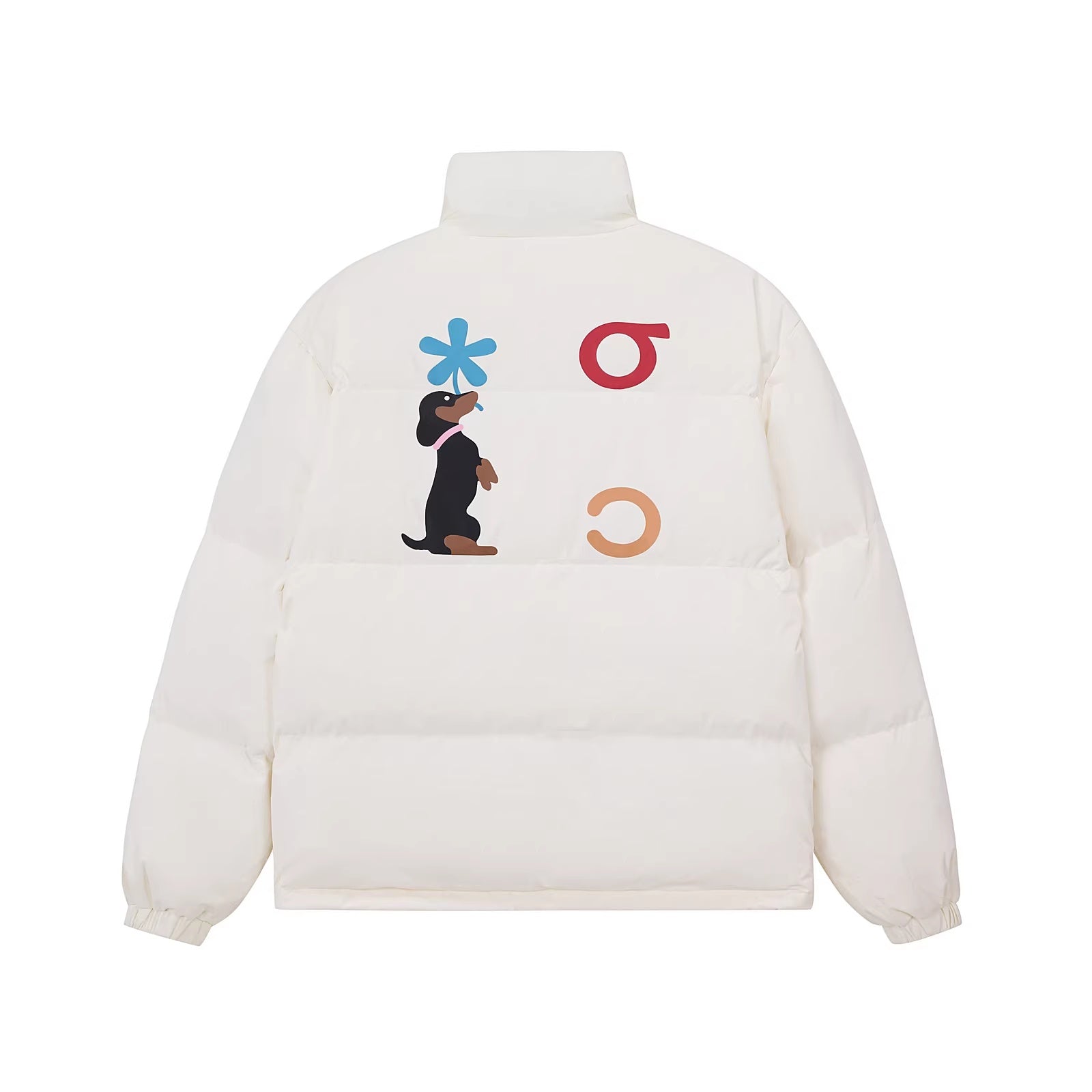 PCLP_90_White_Duck_Down_Warm_Colorblock_Loose_Women_Stand_Collar_Zipper_Down_Jacket_MISSTT