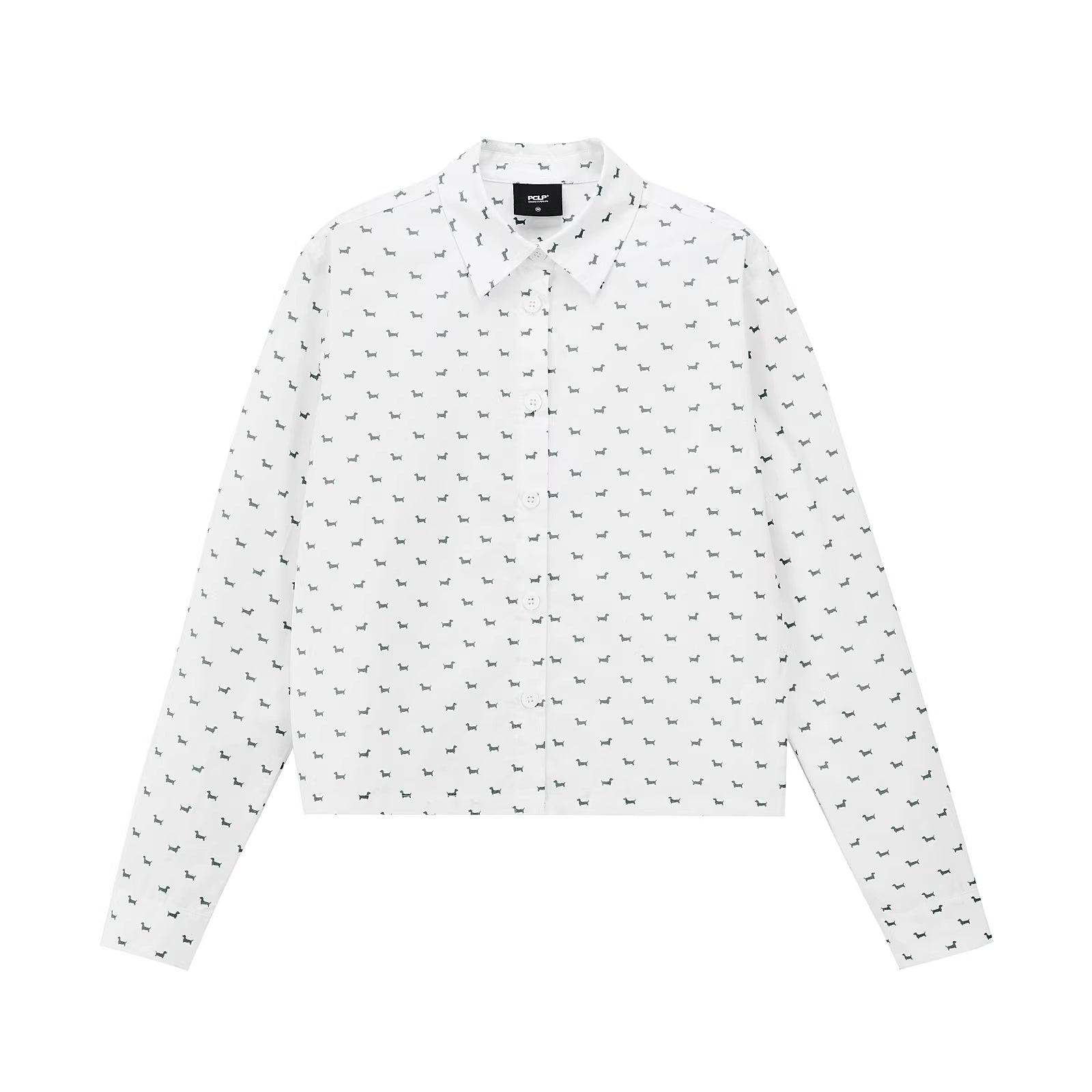 PCLP_Breathable_100%_Cotton_Loose_Animal_Print_Polo_Cropped_Long_Sleeve_T-Shirt_MISSTT