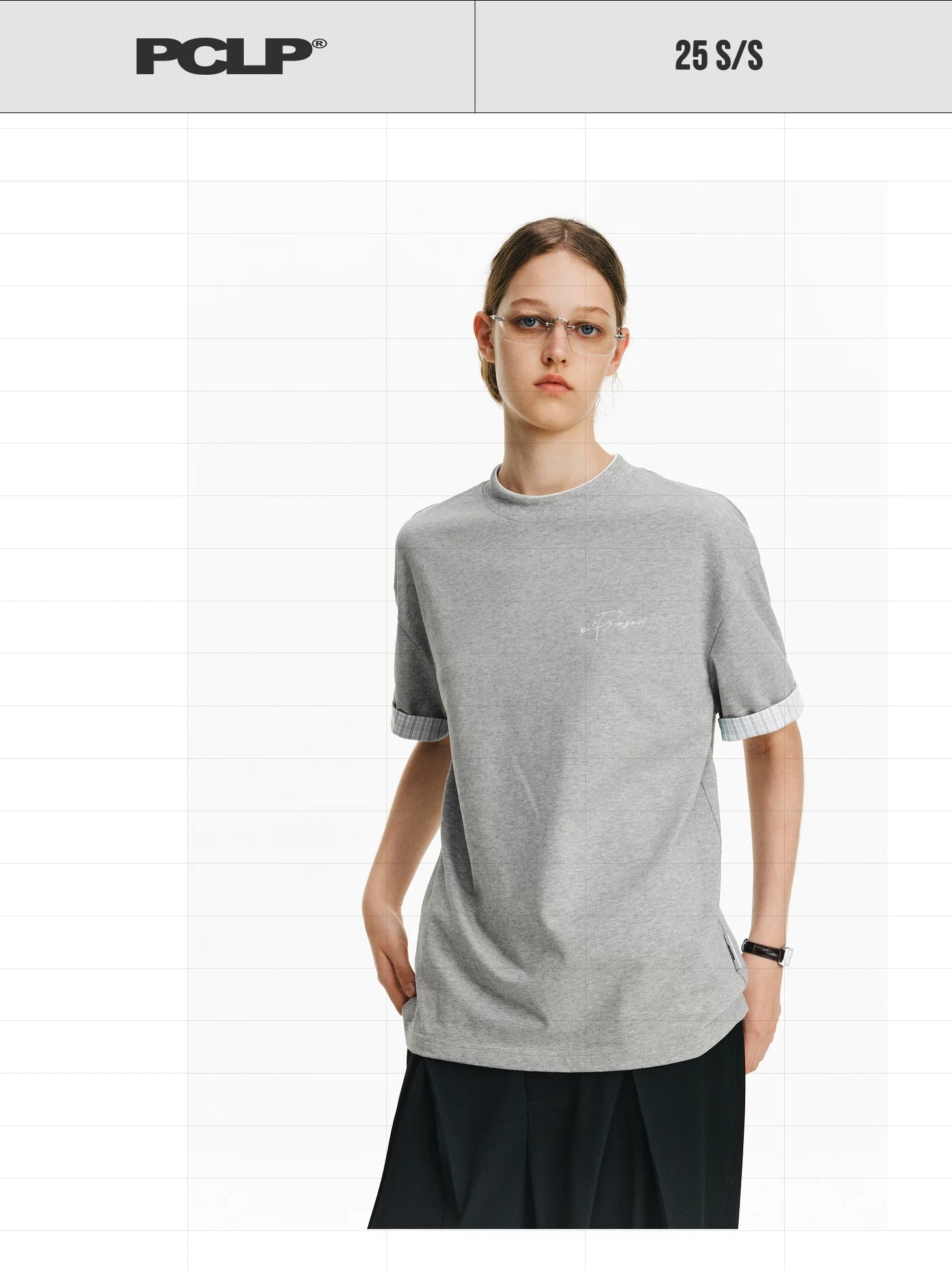 PCLP Breathable 100% Cotton Loose Fit Youth Street Casual Women Short Sleeve T-Shirt