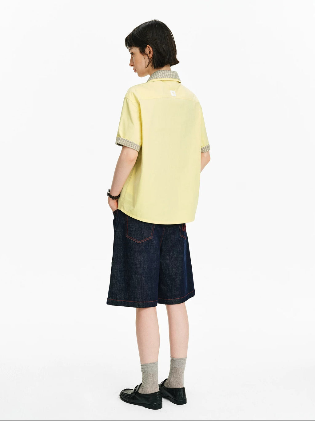 PCLP Breathable 100% Cotton Oversized Youthful Casual Everyday Women Black T-Shirt