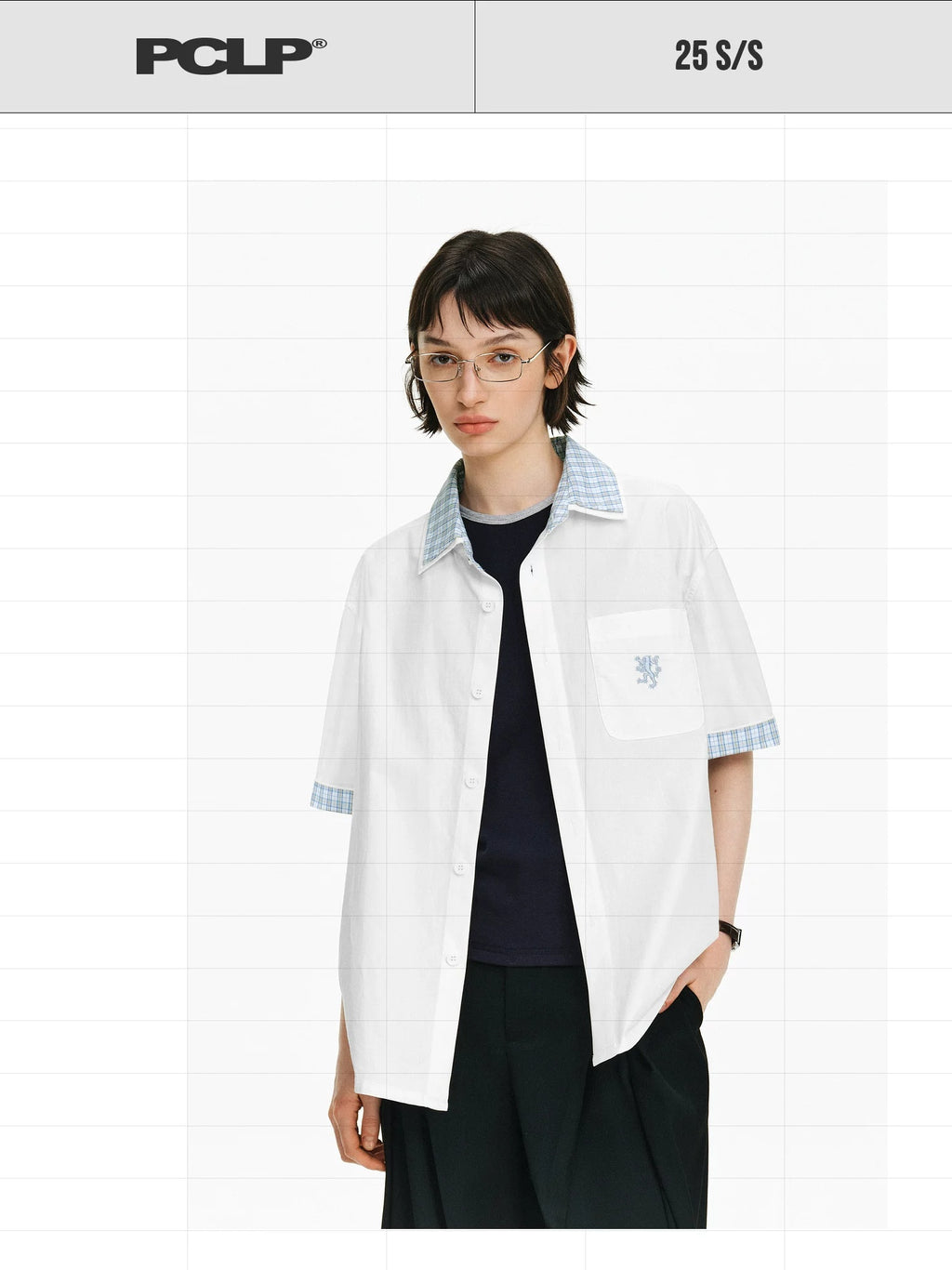 PCLP Breathable 100% Cotton Oversized Youthful Casual Everyday Women Black T-Shirt