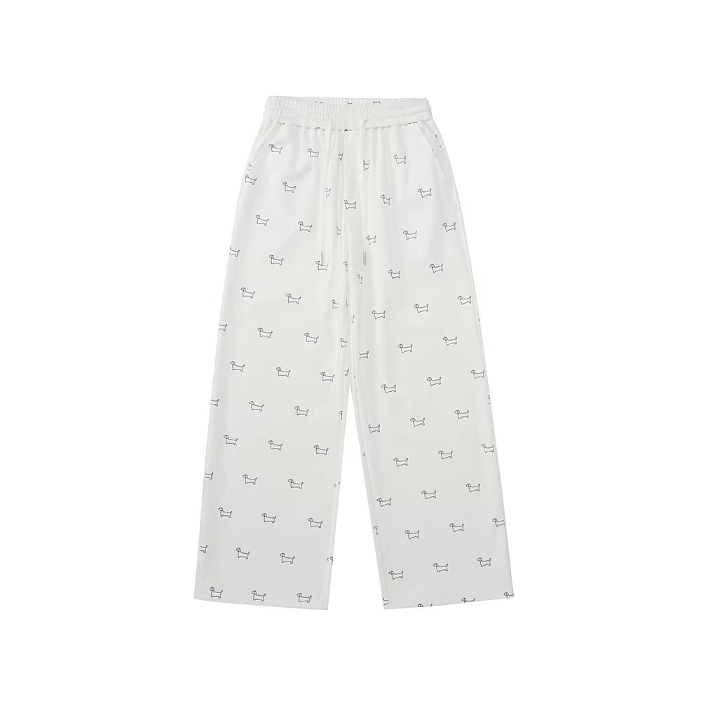 PCLP_Breathable_Cotton_Blend_Animal_Print_Wide_Leg_Drawstring_Pockets_Women_Pants_MISSTT