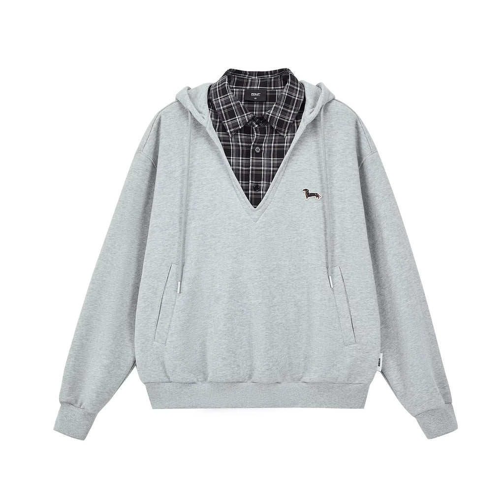 PCLP_Breathable_Cotton_Blend_Colorblock_Patchwork_Loose_Unisex_Plaid_Pullover_Hoodie_MISSTT