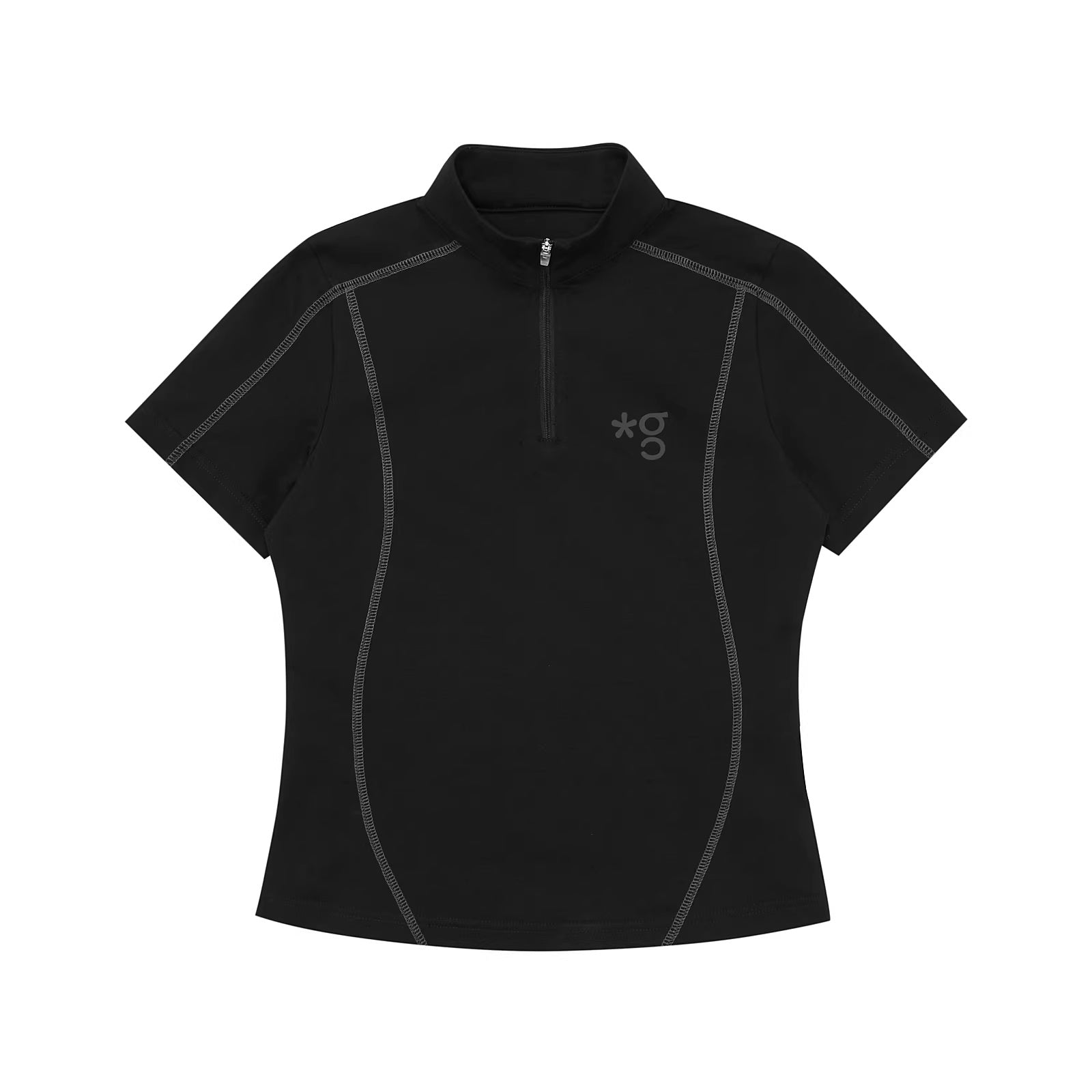 PCLP_Breathable_Cotton_Blend_Loose_Fit_Youth_Casual_Short_Sleeve_Women_Black_T-Shirt_MISSTT