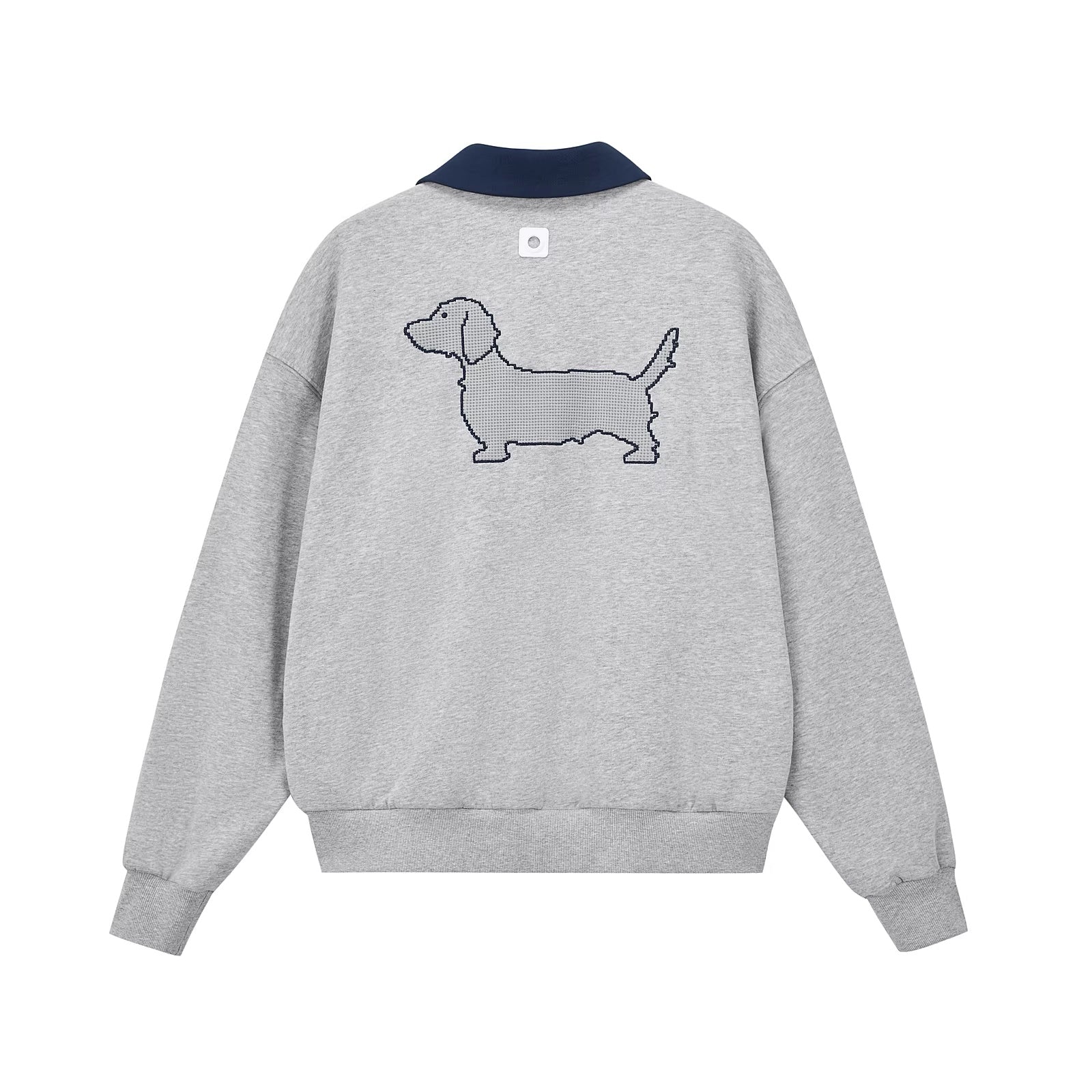 PCLP_Breathable_Cotton_Blend_Relaxed_Polo_Collar_Unisex_Animal_Print_Casual_Top_MISSTT