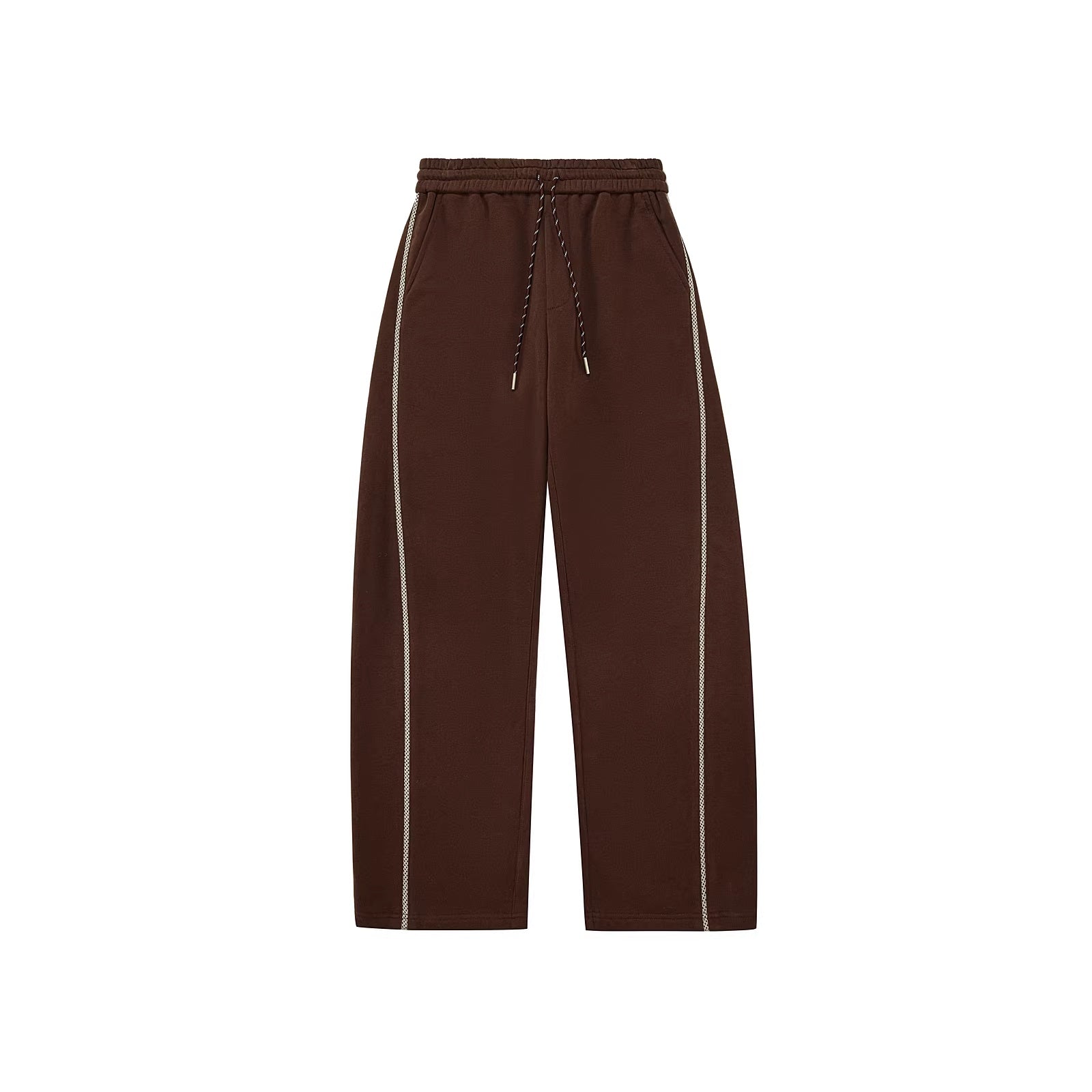 PCLP_Breathable_Cotton_Blend_Straight_Leg_Patchwork_Elastic_Waist_Pants_MISSTT