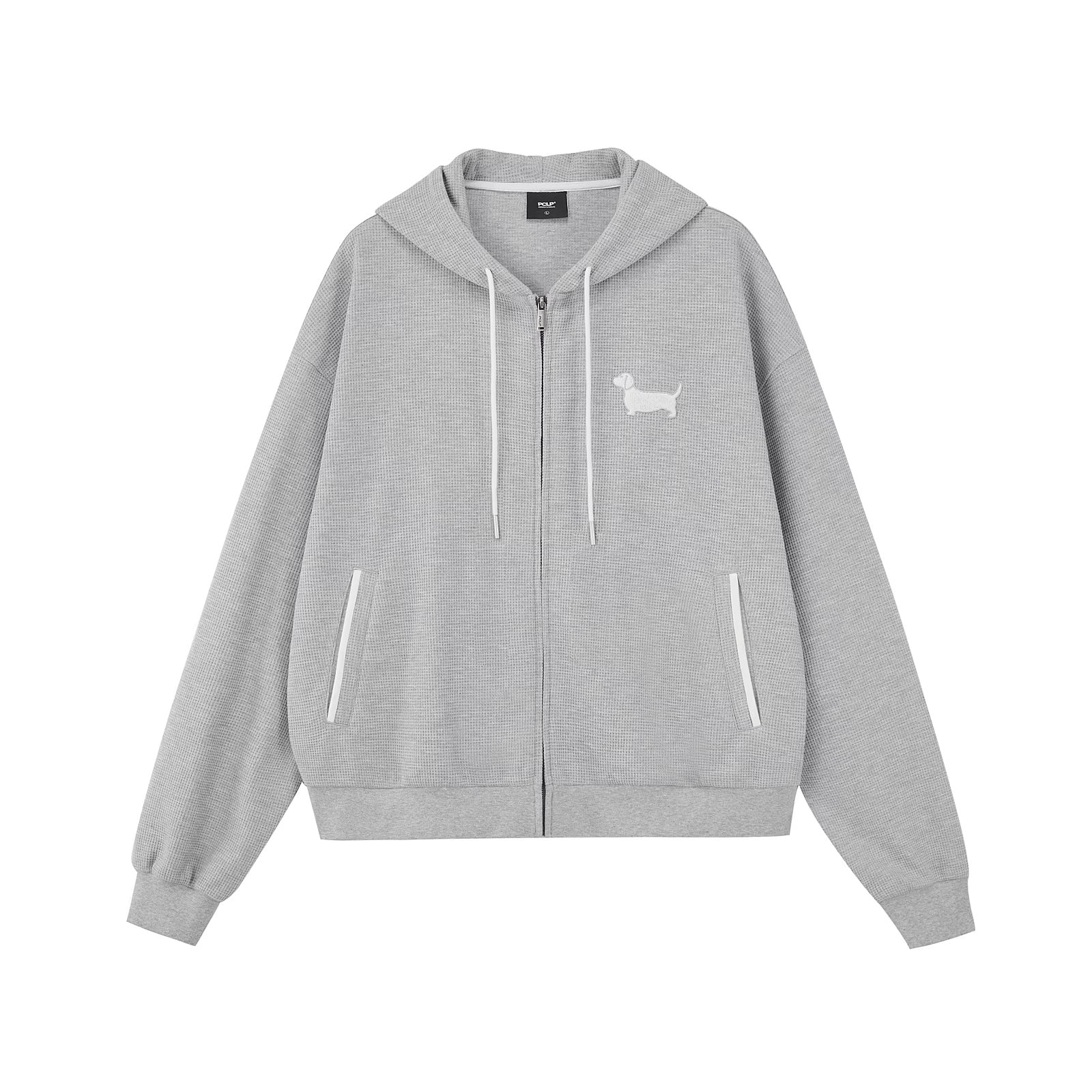 PCLP_Breathable_Hooded_Zip_Colorblock_Loose_Unisex_Poly_Cotton_Long_Sleeve_T-Shirt_MISSTT