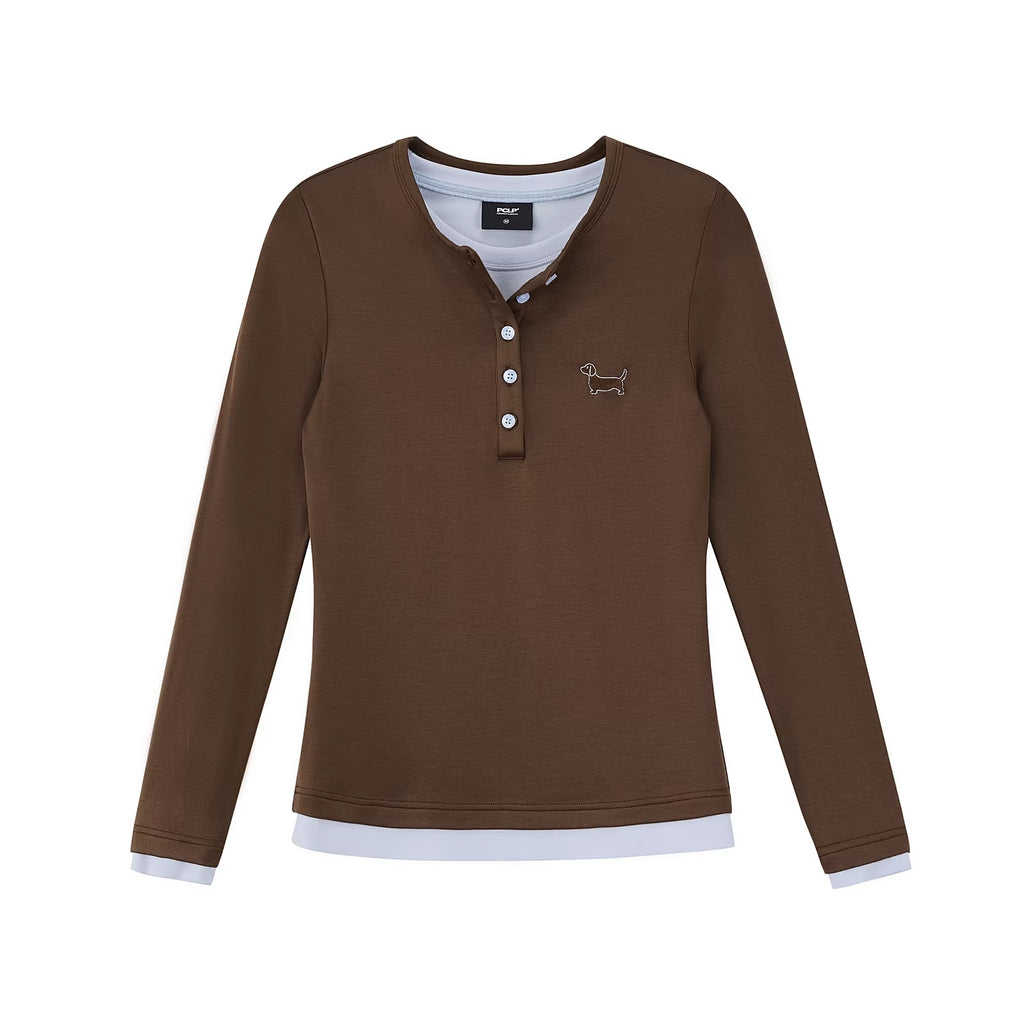 PCLP_Breathable_Lyocell_Slim_Fit_Button_Animal_Print_Youth_Unisex_Long_Sleeve_T-Shirt_MISSTT