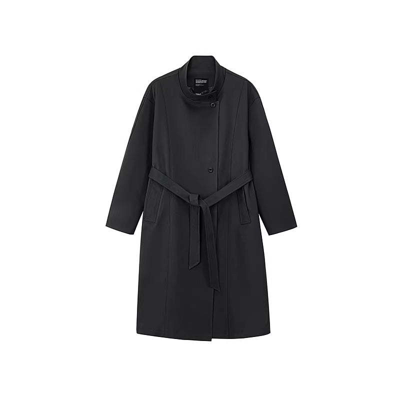 PCLP_Cozy_Oversized_Longline_Single_Breasted_Solid_Color_Women_Polyester_Jacket_MISSTT