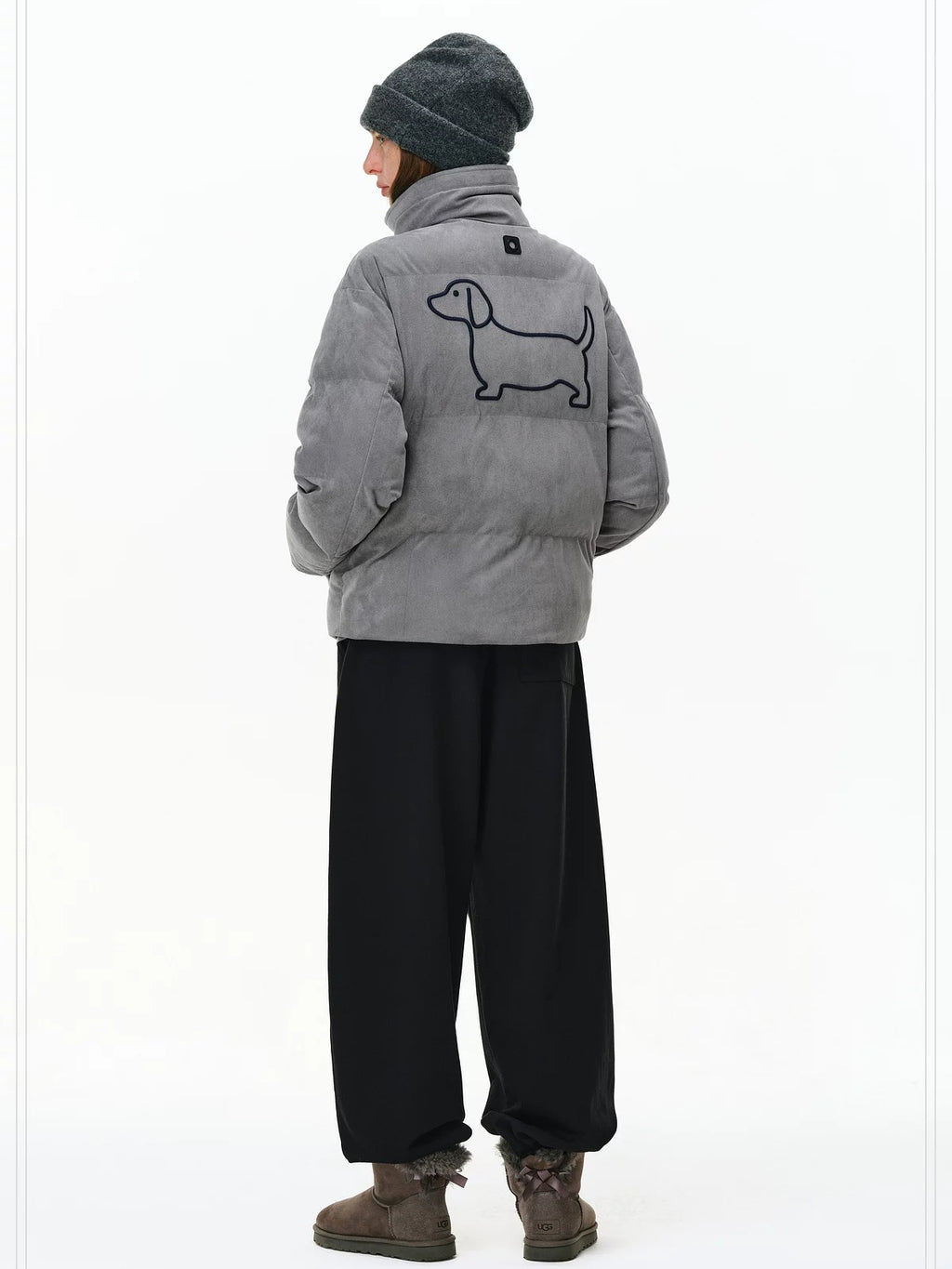 PCLP Insulated Colorblock Relaxed Fit Casual Women Polyester Stretch Puffer Jacket