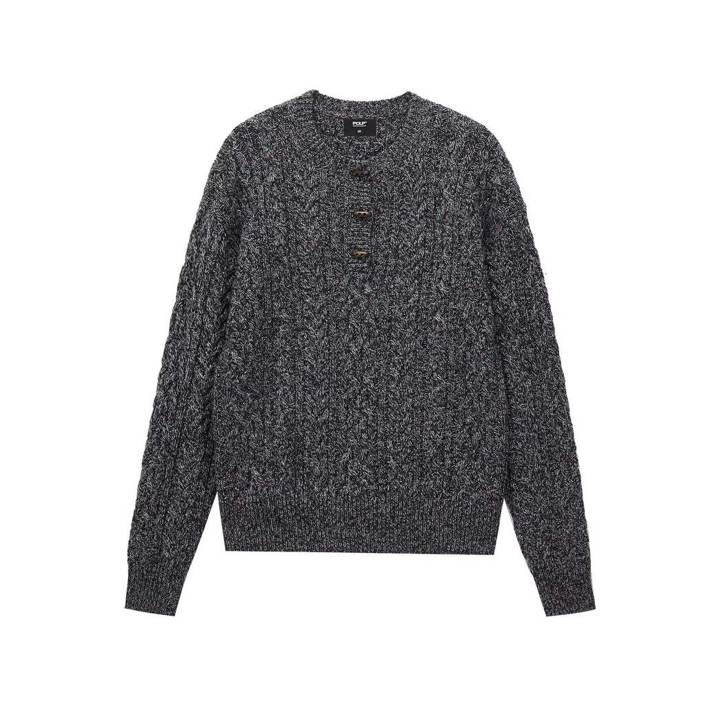 PCLP_Warm_Acrylic_Blend_Totem_Motif_Button_Placket_Regular_Fit_Unisex_Knit_Sweater_MISSTT