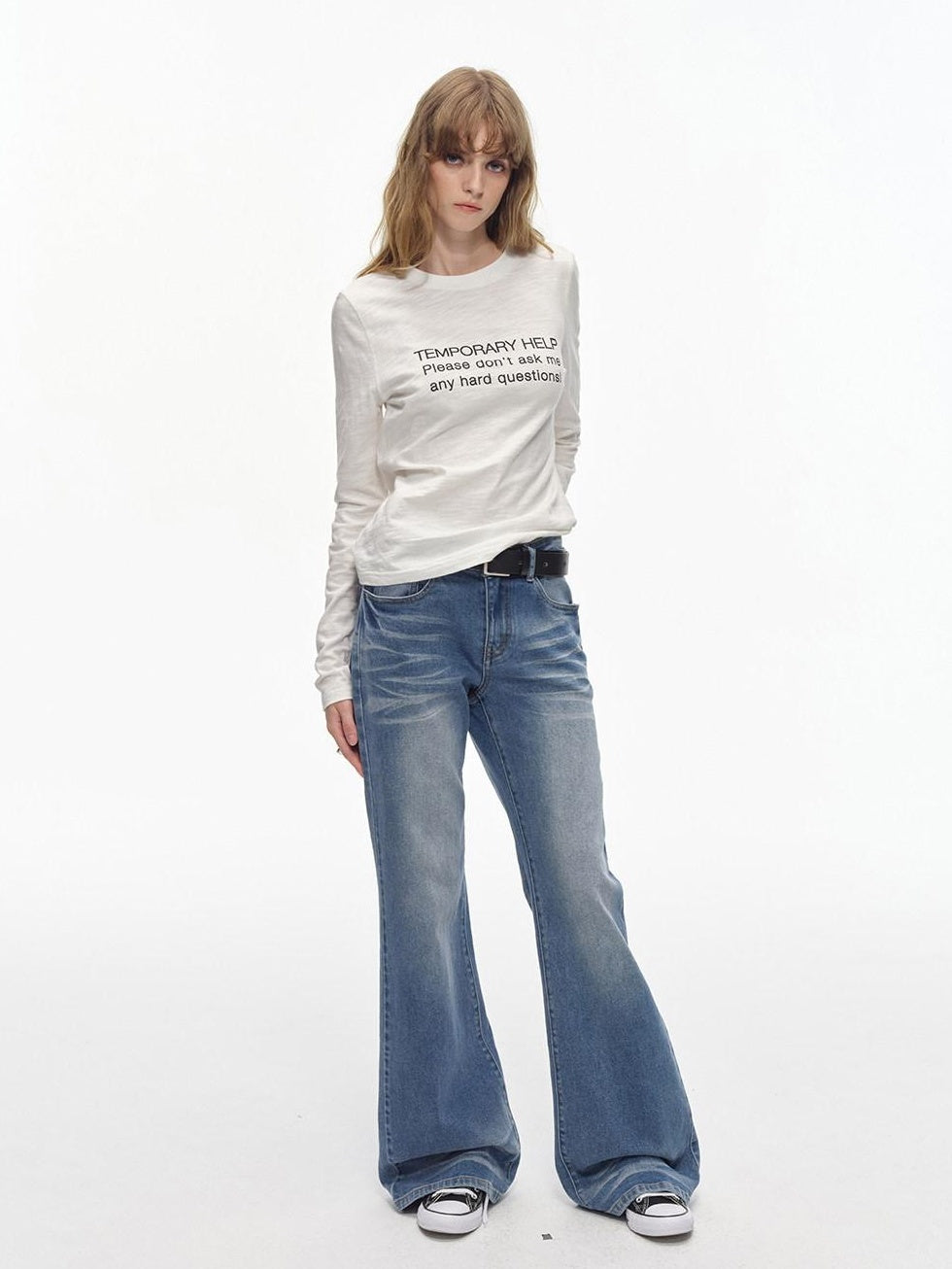 Country Moment Washed Cotton Breathable Graphic Unisex Standard Fit Long Sleeve T-Shirts