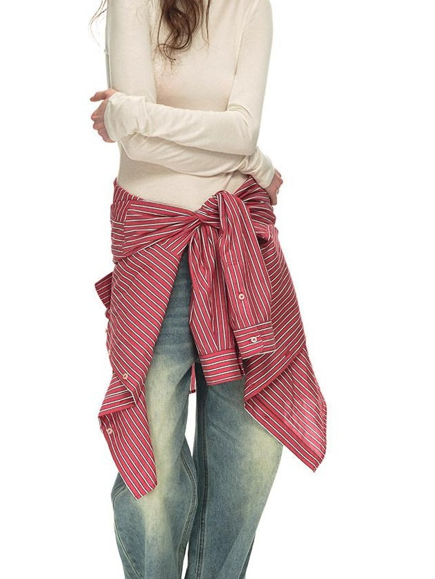 Country Moment Breathable Lyocell Wool Slim Crewneck Commuter Casual Long Sleeve T-Shirts