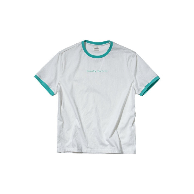 Country_Moment_100_Percent_Cotton_Contrast_Logo_Youth_Casual_Unisex_Short_Sleeve_T-Shirts_MISSTT