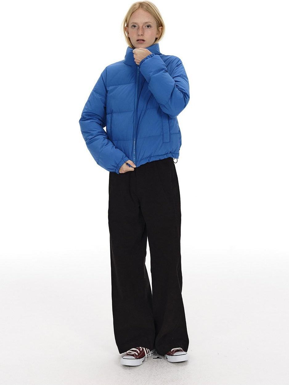Country Moment 90 Percent White Duck Down 650Fp Nylon Short Boxy Zipper Women City Down Jackets