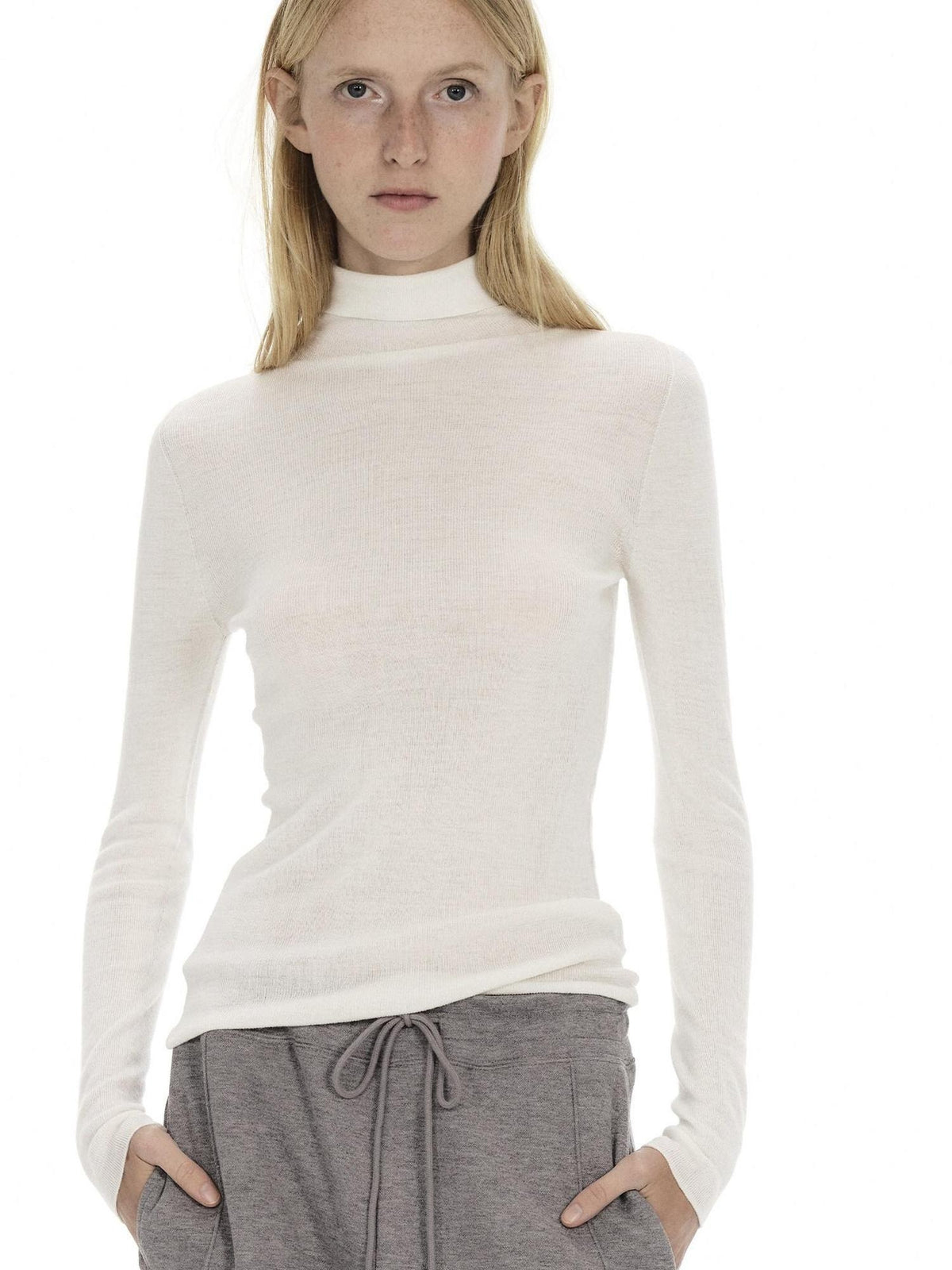 Country Moment Soft 100 Percent Wool Slim Turtleneck Pullover Women Casual Commute Sweaters