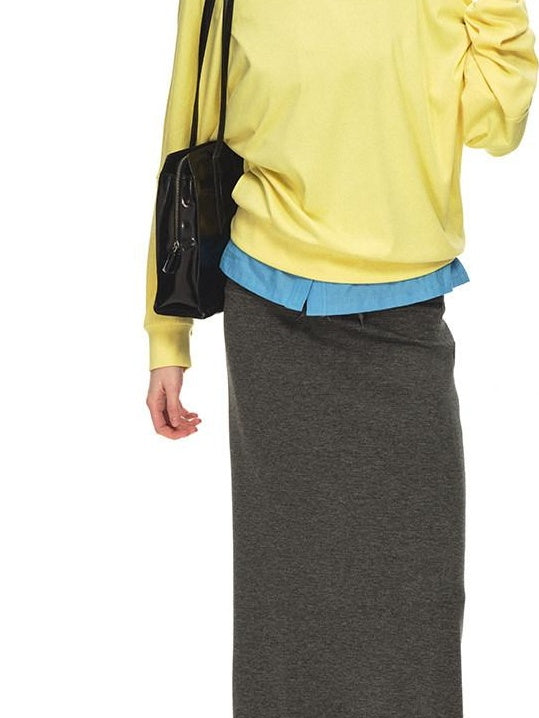 Country Moment Breathable Viscose Loose Batwing Long Sleeve Solid Off Shoulder Crop Tops