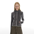 Country_Moment_High_Stretch_Thermal_Slim_Zip_Fleece_Women_Cycling_Dark_Gray_Hoodie_MISSTT