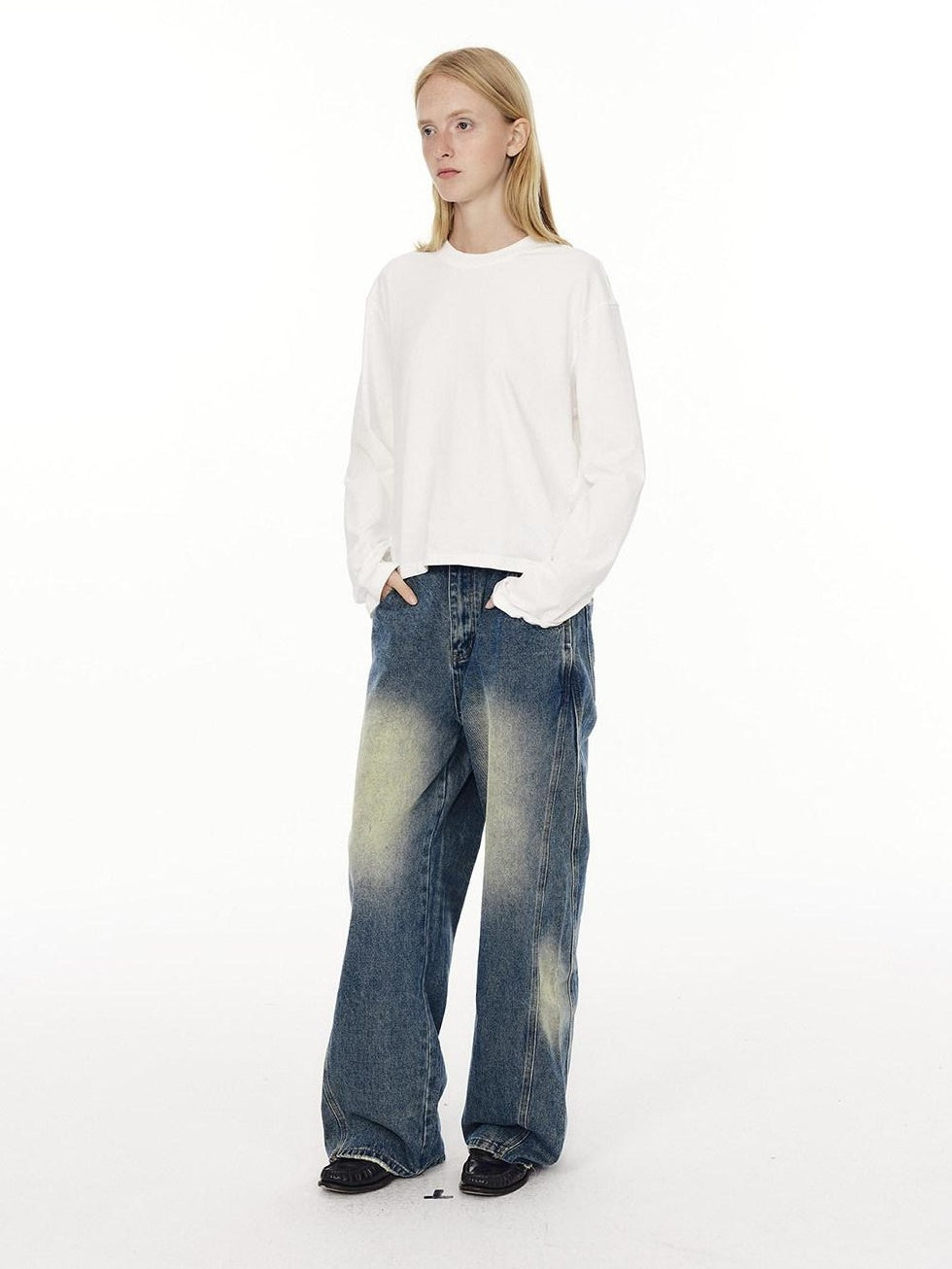 Country Moment Breathable Cotton Stretch Neutral Standard Fit Unisex Long Sleeve T-Shirts