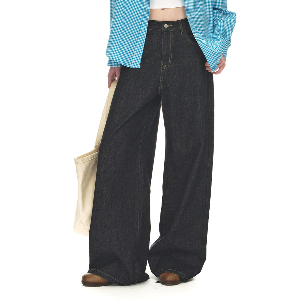 Country_Moment_Warm_Cotton_Mid_Rise_Loose_Retro_Button_Fly_Black_Casual_Commuter_Wide_Leg_Jeans_MISSTT
