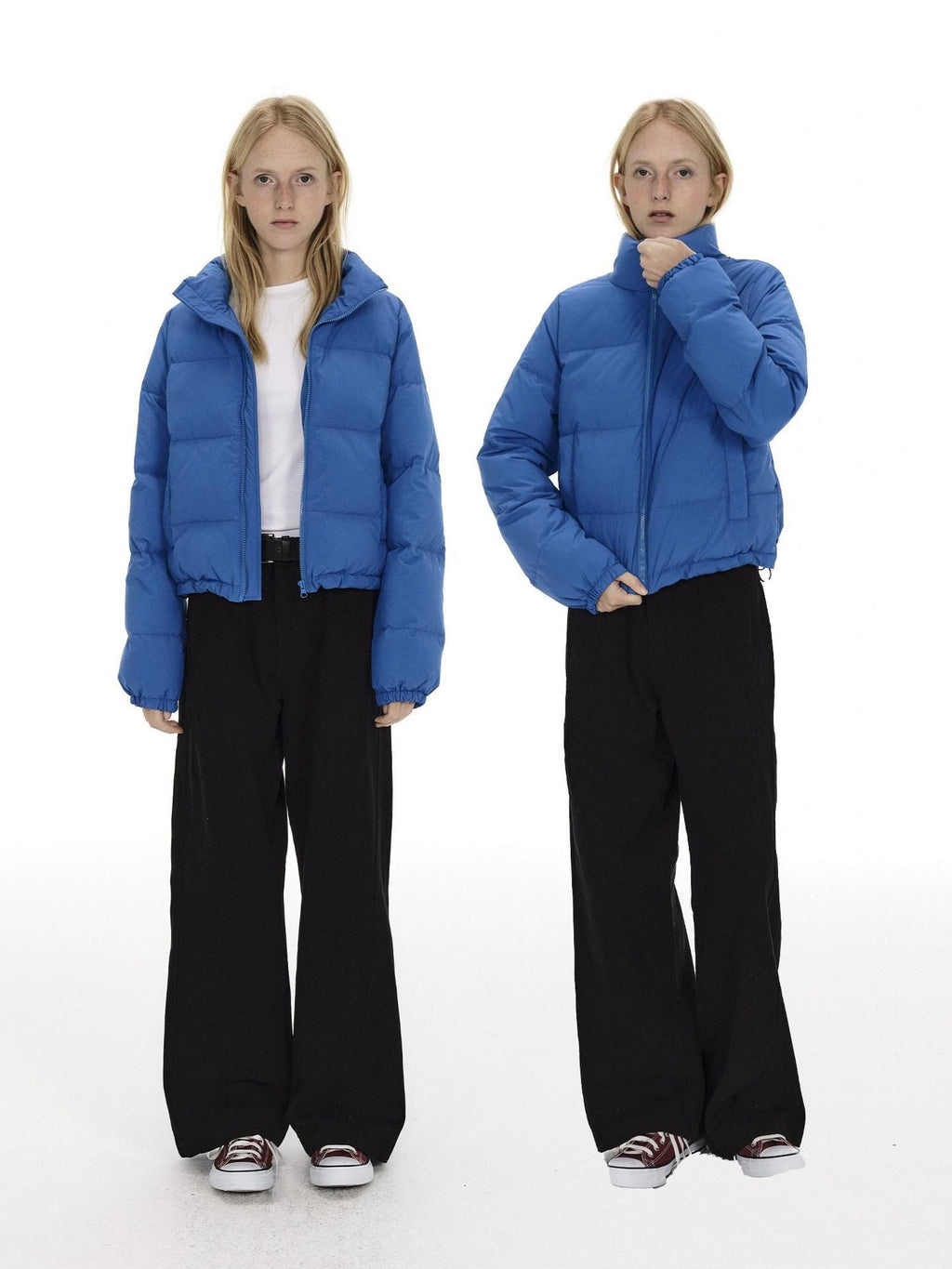 Country Moment 90 Percent White Duck Down 650Fp Nylon Short Boxy Zipper Women City Down Jackets