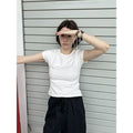 Country_Moment_Cotton_Slim_Fit_Street_Crew_Neck_Short_Sleeve_Solid_White_Teal_Basic_Crop_Tops_MISSTT