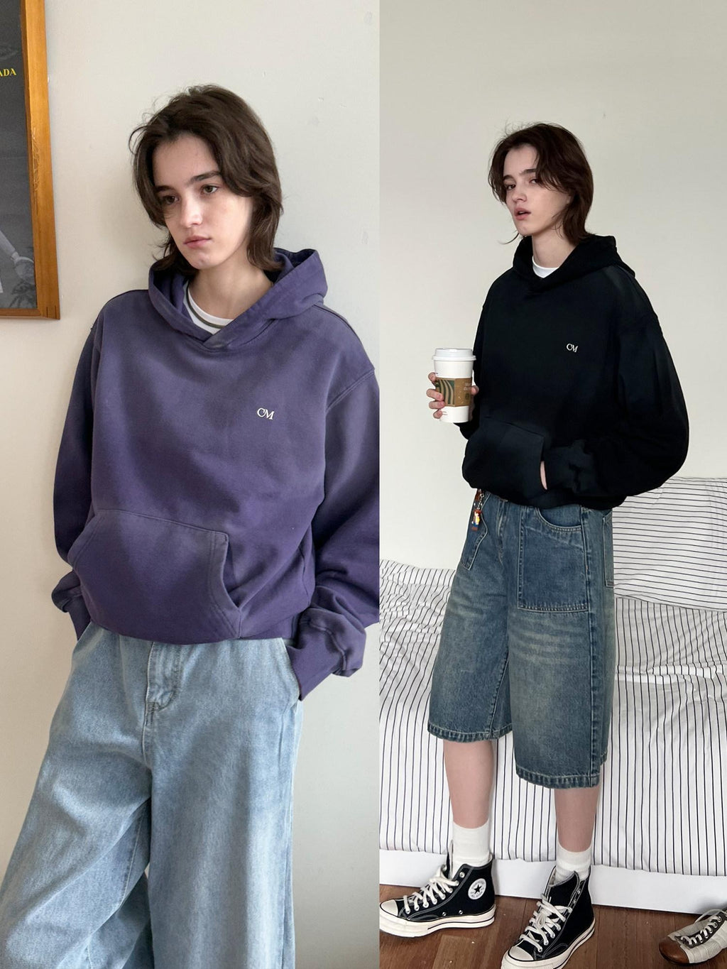Country Moment Antibacterial 100 Percent Cotton Relaxed Ribbed Hem Unisex Youth Pullover Hoodie