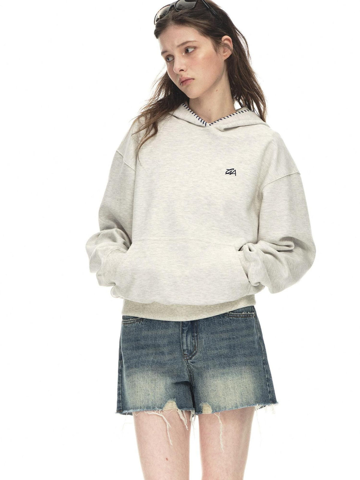 Country Moment Cozy Warm Loose Hooded Letter Print Casual Women Everyday Cotton Blend Hoodie