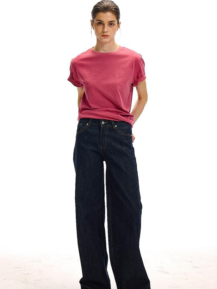 Country Moment Combed Cotton Moisture Wicking Loose Fit Unisex Crew Neck Short Sleeve T-Shirts