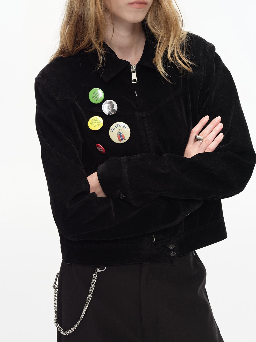 Country Moment Warm Casual Lapel Zipper Long Sleeve Pockets Women Cropped Jackets