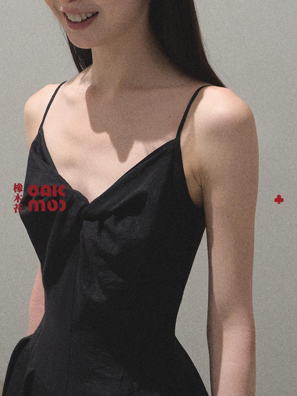 7 OAKMOO Elegant Cinched Waist Linen Spaghetti Strap Women City Commute Maxi Dresses