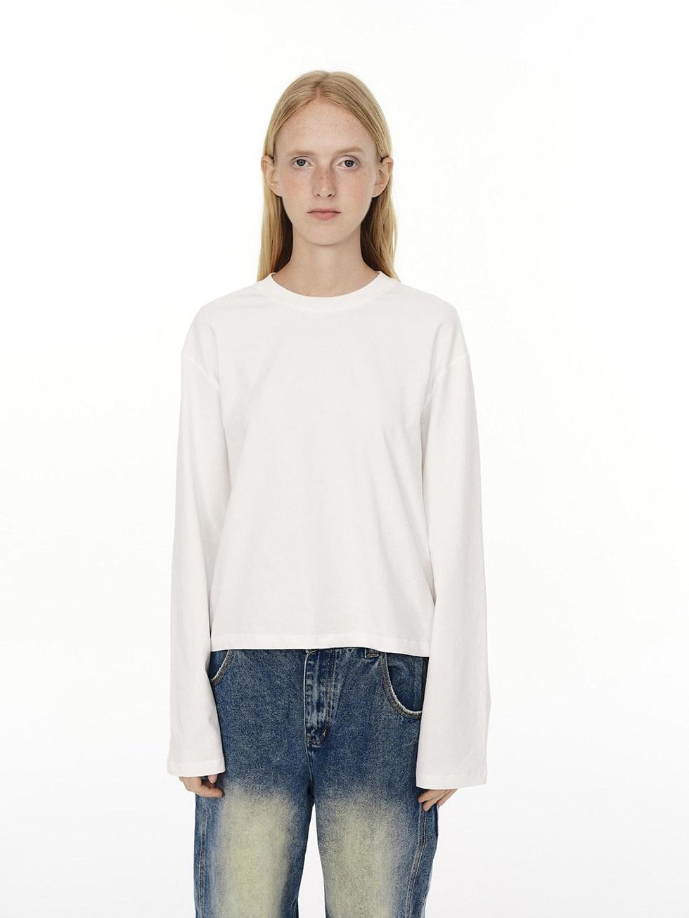 Country Moment Breathable Cotton Stretch Neutral Standard Fit Unisex Long Sleeve T-Shirts
