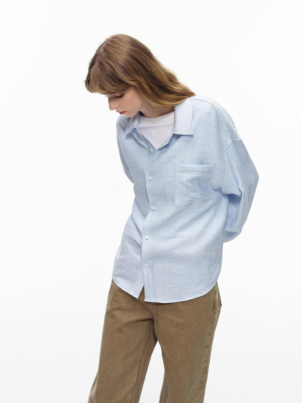 Country Moment Soft Viscose Mix Long Sleeve Button Collared American Fit Unisex Everyday Shirts