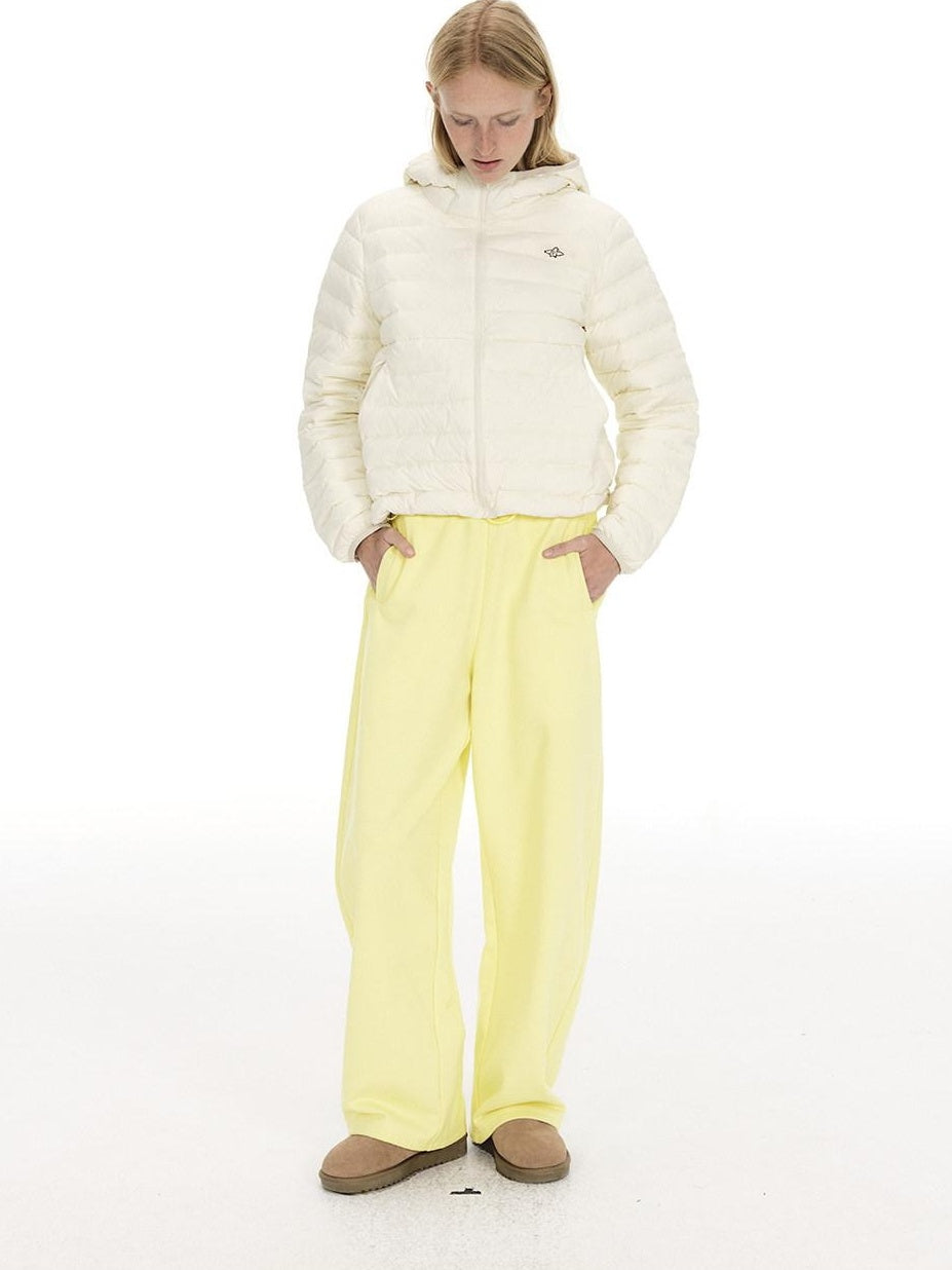 Country Moment Durable Cotton Blend Loose Mid Rise Straight Leg Youth Casual Stretch Sweatpants
