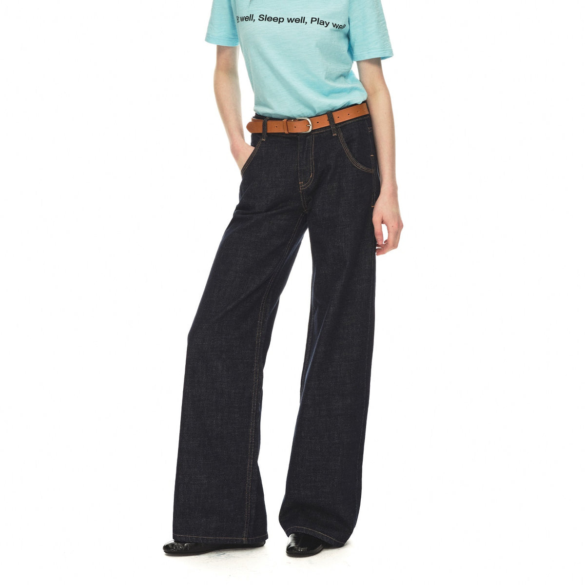 Country_Moment_Breathable_100_Percent_Cotton_Mid_Rise_Dark_Blue_Casual_Women_Straight_Leg_Jeans_MISSTT