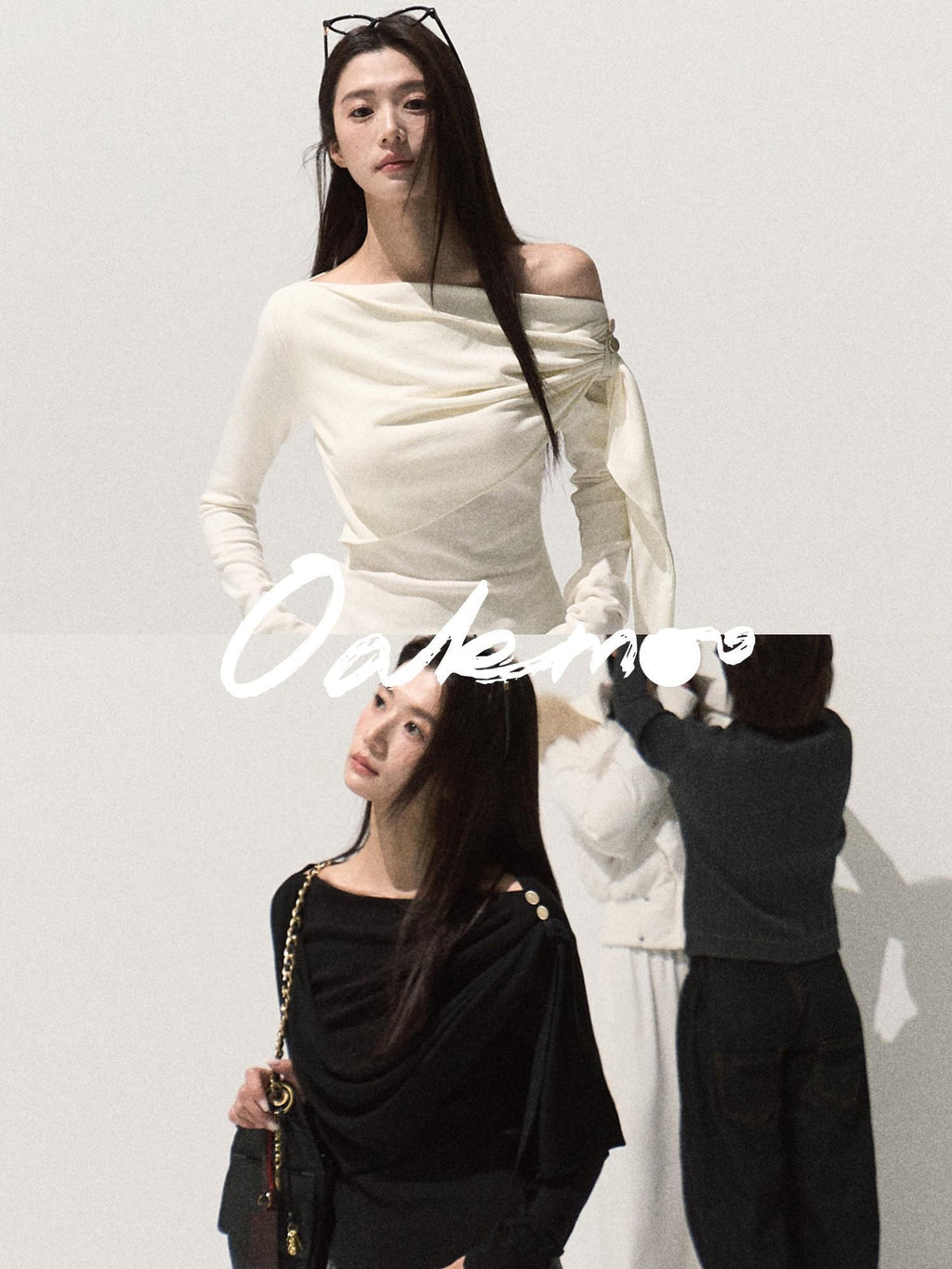 7 OAKMOO Soft Viscose Cotton Blend Casual Slim Fit Long Sleeve Women Pullover Sweaters