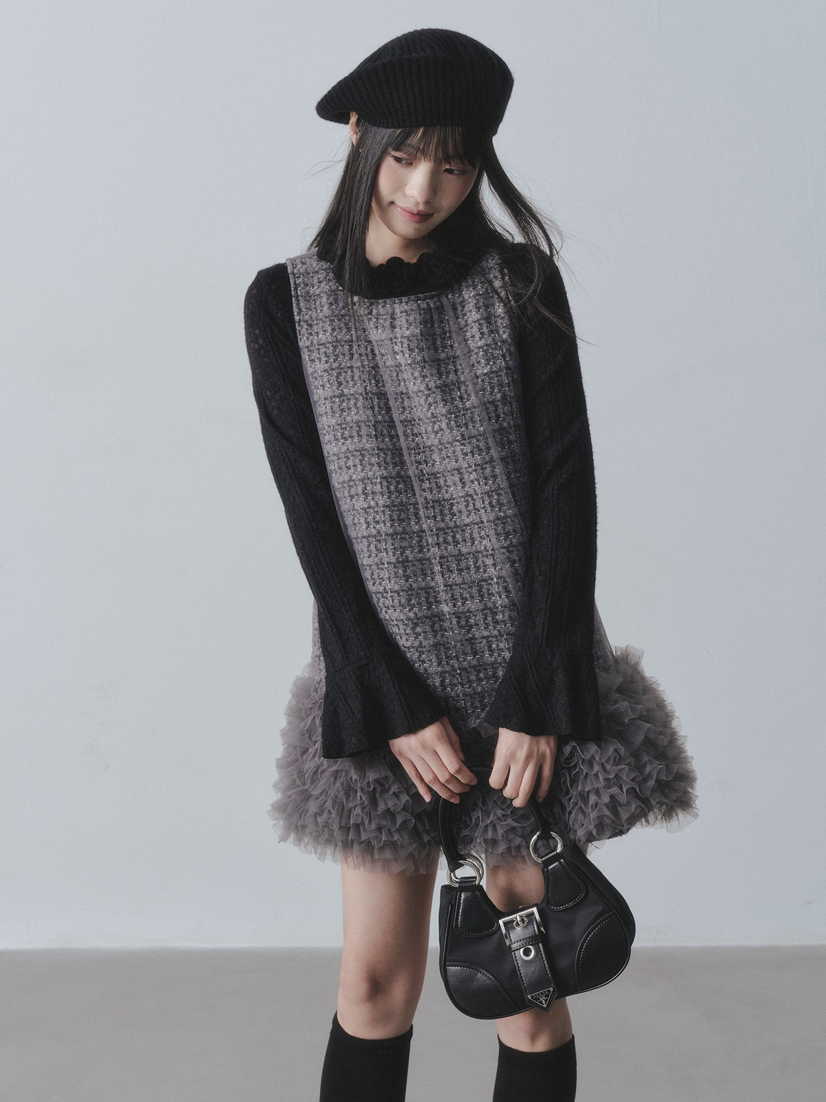 DDGIRL_studio_Ultra_Soft_Slim_Lace_Hollow_Knit_Pullover_Gentle_Bloom_Daily_Sweaters_MISSTT