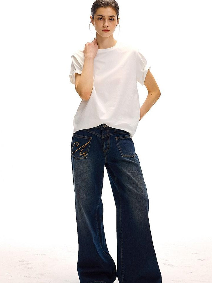 Country Moment Combed Cotton Moisture Wicking Loose Fit Unisex Crew Neck Short Sleeve T-Shirts
