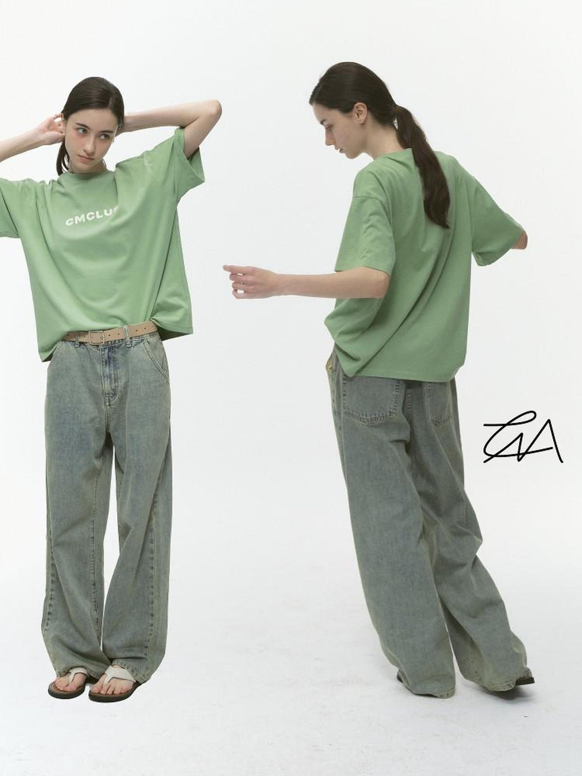 Country Moment Breathable Cotton Loose Fit Letter Print Casual Round Neck Short Sleeve T-Shirts
