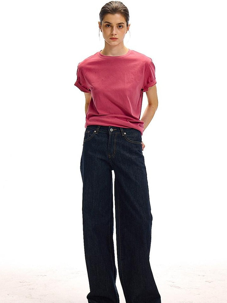 Country Moment Combed Cotton Moisture Wicking Loose Fit Unisex Crew Neck Short Sleeve T-Shirts