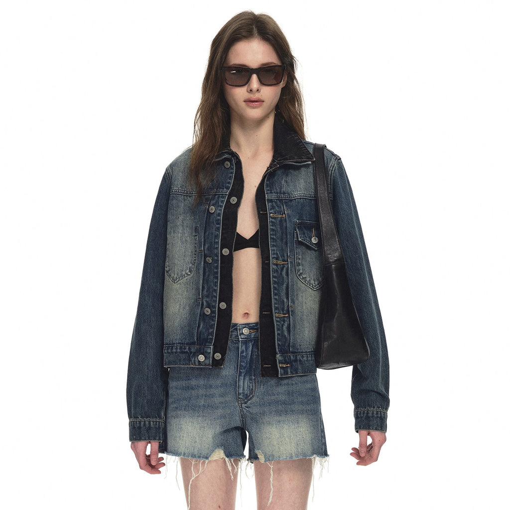 Country_Moment_Tie_Dye_Gradient_Oversized_Short_Cotton_Blend_Women_Casual_Denim_Jackets_MISSTT