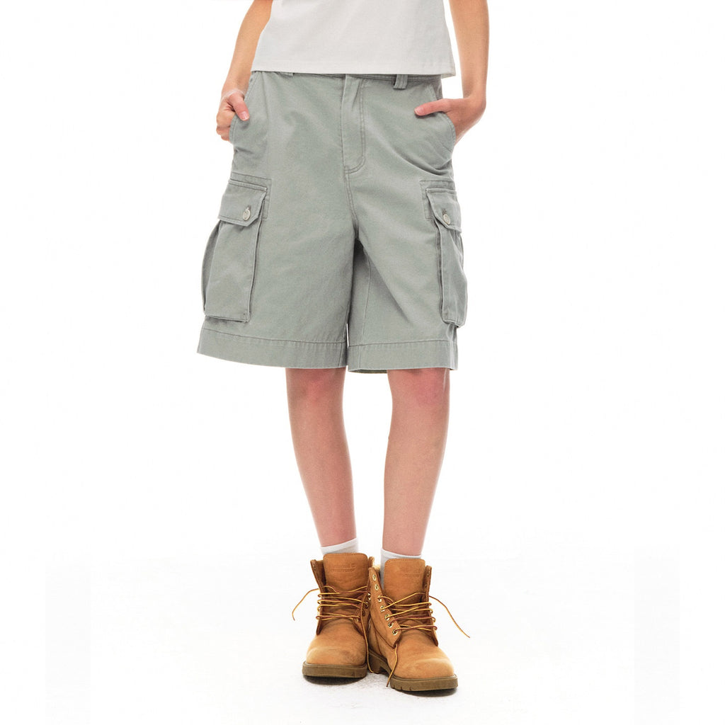 Country_Moment_Vintage_Washed_Relaxed_Mid_Rise_Pockets_Casual_Pure_Cotton_Mid-Length_Shorts_MISSTT