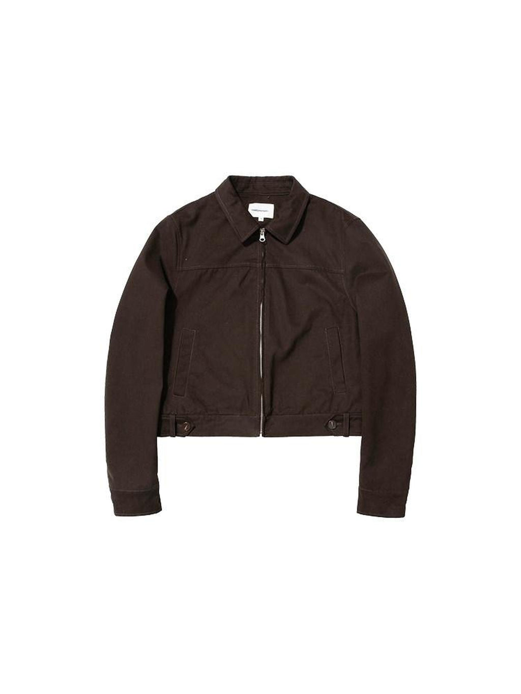 Country Moment 100 Percent Cotton Slim Fit Youthful Unisex Zip Collar Short Cropped Jackets