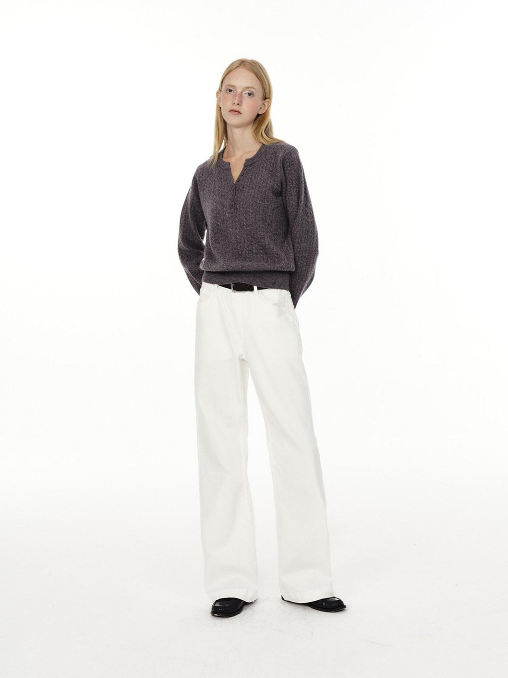 Country Moment Comfort Stretch Mid Rise Casual Straight Fit Cotton Blend Black Flared Jeans